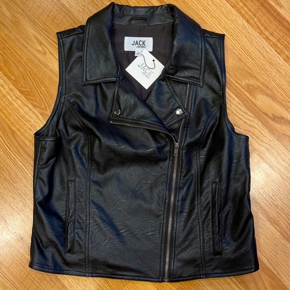Jack by BB Dakota faux leather vest